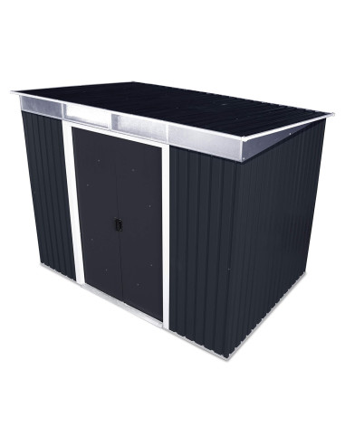 Caseta Metálica Top Shed Pent Roof Antracita 173x263x201 cm - Duramax