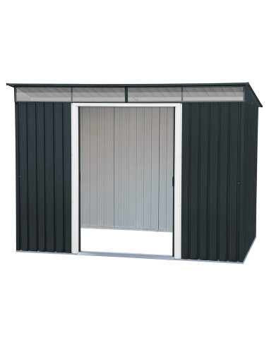 Caseta Metálica Top Shed Pent Roof Antracita 173x263x201 cm - Duramax