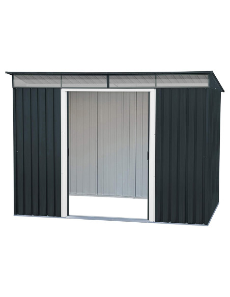 Caseta Metálica Top Shed Pent Roof Antracita 173x263x201 cm - Duramax