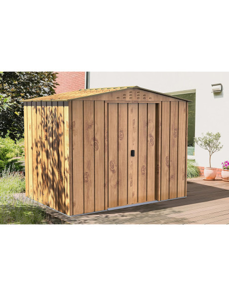 Caseta Metálica Top Artemisa 173x261x204 cm - Duramax