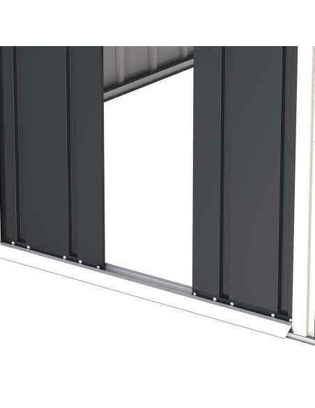 Caseta Metálica Eco Calpe 233x262x191 cm - Duramax