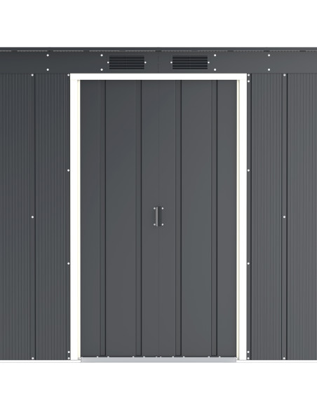 Caseta Metálica Eco Pent Roof 113x176x203 cm - Duramax