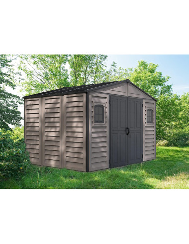 Caseta PVC Woodbridge Plus II 247x324x233 cm - Duramax