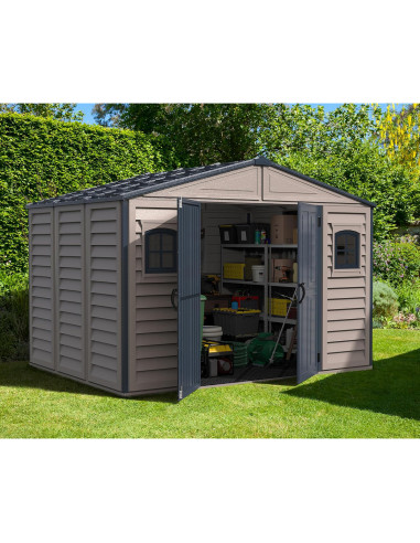 Caseta PVC Woodbridge Plus II 247x324x233 cm - Duramax