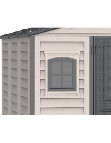 Caseta PVC Woodbridge Plus II 247x324x233 cm - Duramax