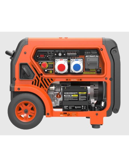 Generador Genergy FORMIGAL-S  7000W 400V / 6500W 230V Arranque Eléctrico