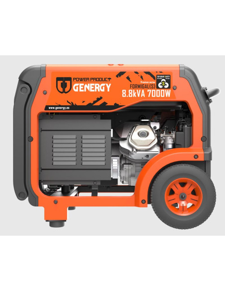 Generador Genergy FORMIGAL-S  7000W 400V / 6500W 230V Arranque Eléctrico