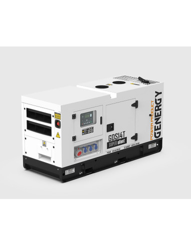 Generador Genergy GDS14T Insonorizado 14KVA - 400/230V