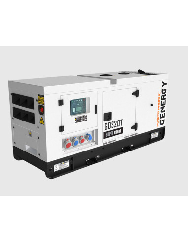 Generador Genergy GDS20T Insonorizado 20KVA - 400/230V