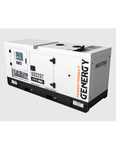 Generador Genergy GDS20T Insonorizado 20KVA - 400/230V