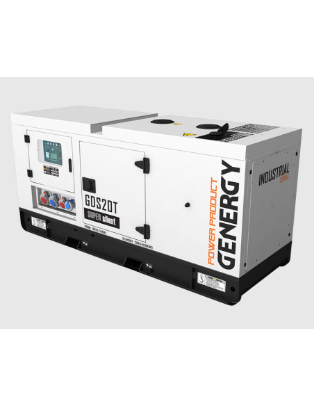 Generador Genergy GDS20T Insonorizado 20KVA - 400/230V
