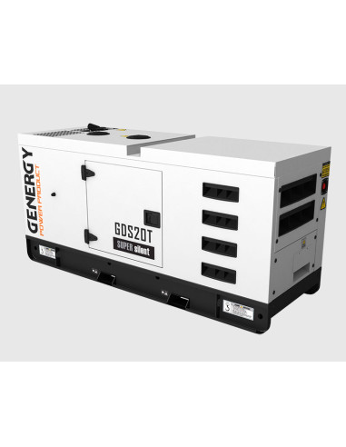 Generador Genergy GDS20T Insonorizado 20KVA - 400/230V