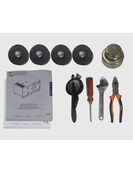 Generador Genergy GDS20T Insonorizado 20KVA - 400/230V