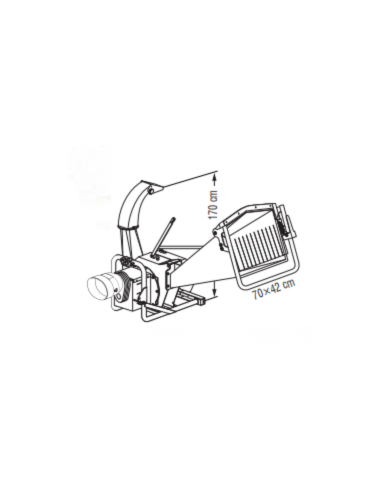 Triturador Ramas Biotriturador Tractores 30-80 HP - BIO 8-T - Zanon