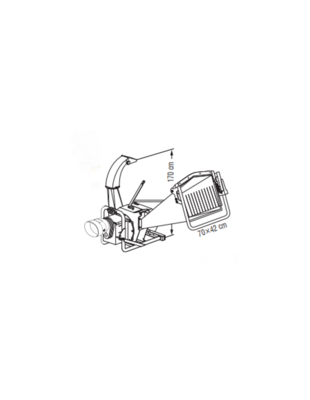 Triturador Ramas Biotriturador Tractores 30-80 HP - BIO 8-T - Zanon