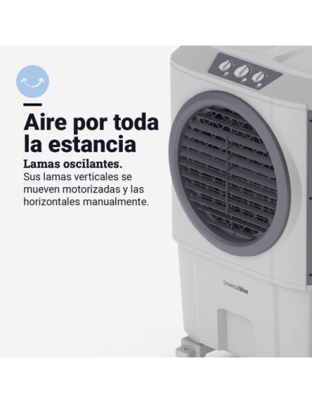 Climatizador 72L Modo Frío y Evaporación - TULUM 8072