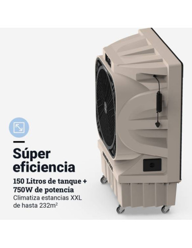 Climatizador 150L Modo Frío y Evaporación - TULUM PLUS 90150