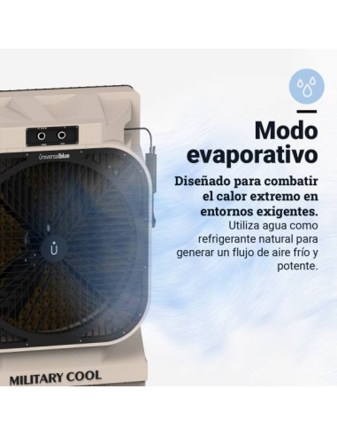 Climatizador 150L Modo Frío y Evaporación - TULUM PLUS 90150