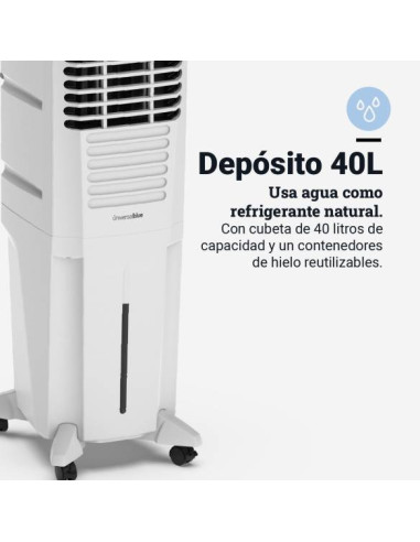 Climatizador 40L Modo Frío y Evaporación - IZAMAL 8040W