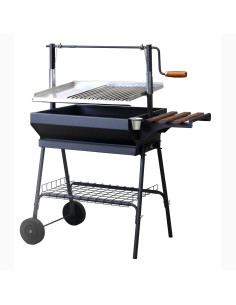 Barbacoa Brava Con Ruedas 80x50x115 cm - Orework
