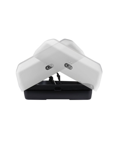 Cofre CRUZ Paddock Elite 400B 400L | Blanco Brillo