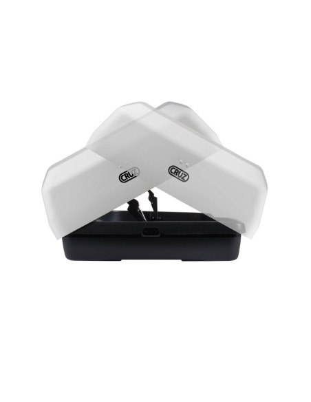 Cofre CRUZ Paddock Elite 400B 400L | Blanco Brillo