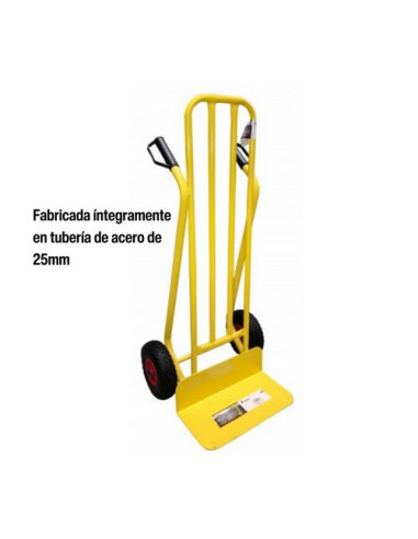 Carretilla Almacén Alta Rueda Neumática 350 Kg
