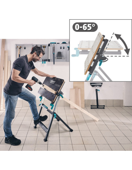 Banco de trabajo Wolfcraft MASTER 650 ERGO | ACS Brico