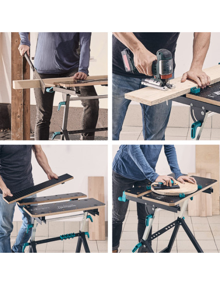 Banco de trabajo Wolfcraft MASTER 650 ERGO | ACS Brico