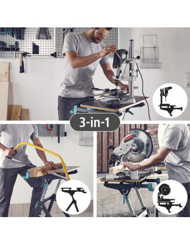 Banco de trabajo Wolfcraft MASTER 750 ERGO | ACS Brico