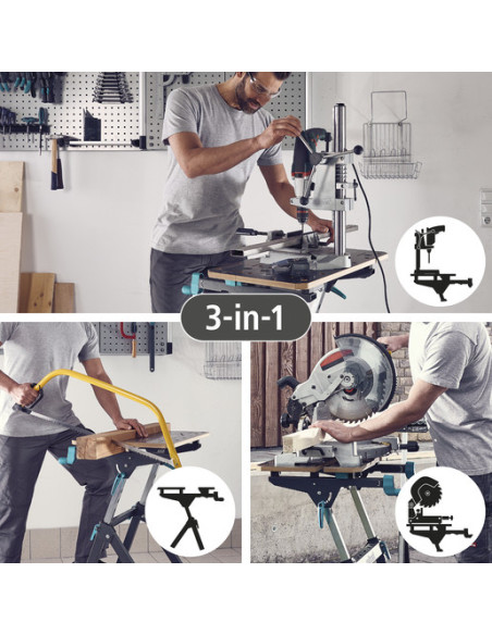 Banco de trabajo Wolfcraft MASTER 750 ERGO | ACS Brico
