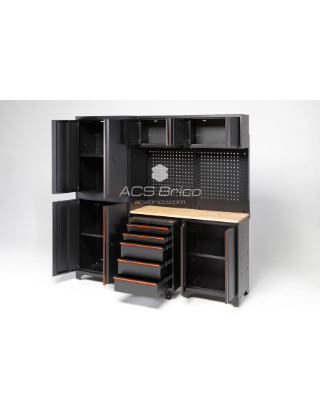 Conjunto Taller 3 Módulos S/Madera Alyco Orange 129790