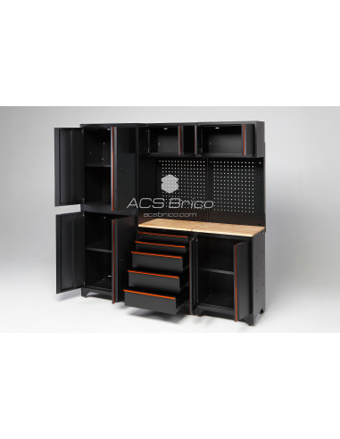 Conjunto Taller 3 Módulos S/Madera Alyco Orange 129780