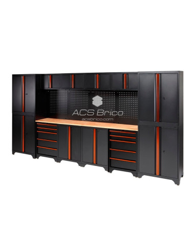 Conjunto Taller 6 Módulos S/Madera Alyco Orange 129796