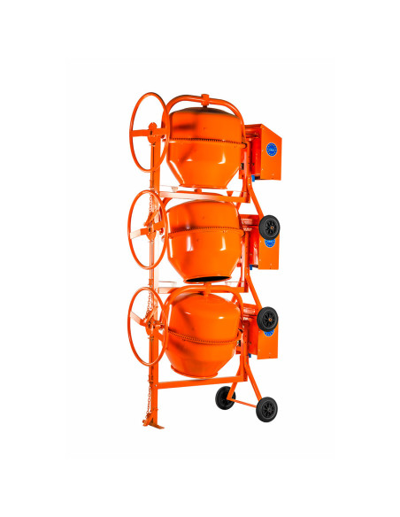 Hormigonera eléctrica portátil ecomix 125L profesional