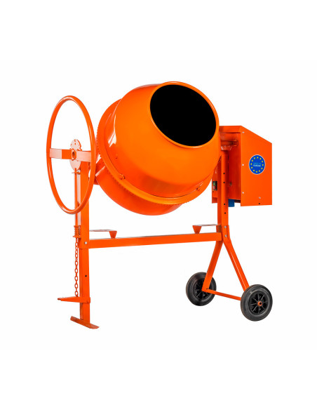 Hormigonera eléctrica portátil ecomix 180L profesional