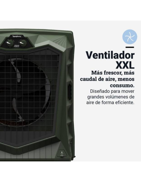 Climatizador modo evaporativo 100 Litros