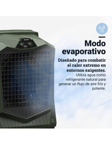 Climatizador modo evaporativo 100 Litros