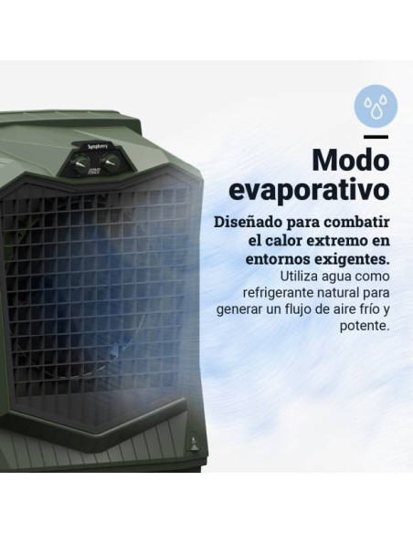 Climatizador modo evaporativo 100 Litros