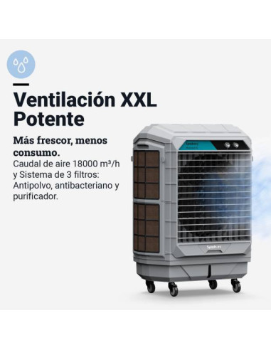 Climatizador enfriador evaporativo 100L pro MOVICOOL XL 100