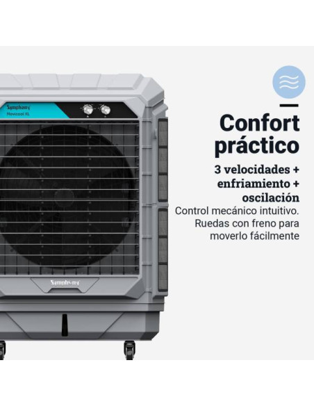 Climatizador enfriador evaporativo 100L pro MOVICOOL XL 100
