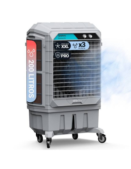 Climatizador enfriador evaporativo 200L pro MOVICOOL XL 100