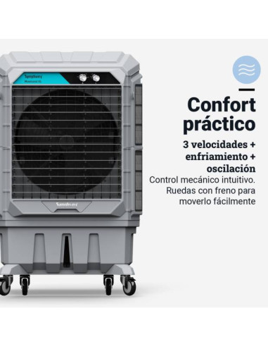 Climatizador enfriador evaporativo 200L pro MOVICOOL XL 100