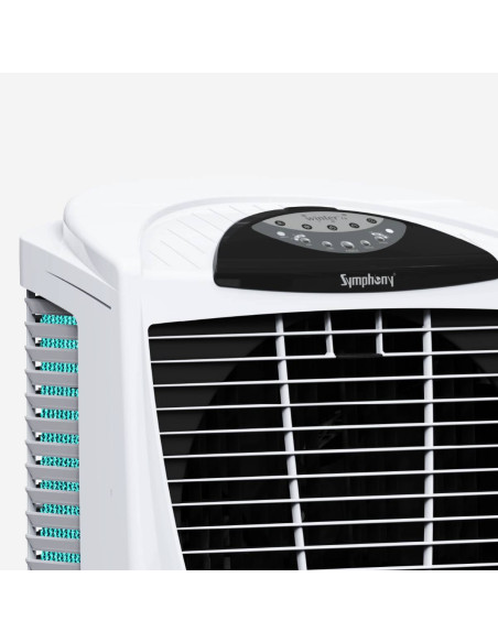 Climatizador modo evaporativo 80L temporizador y mando a distancia