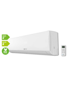 Aire acondicionado split pared inverter función calefacción y wifi 2