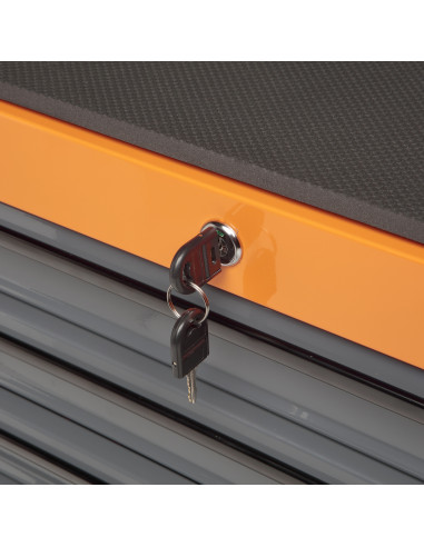 Carro Herramientas 6 Cajones 235 Herramientas Alyco Orange 171165