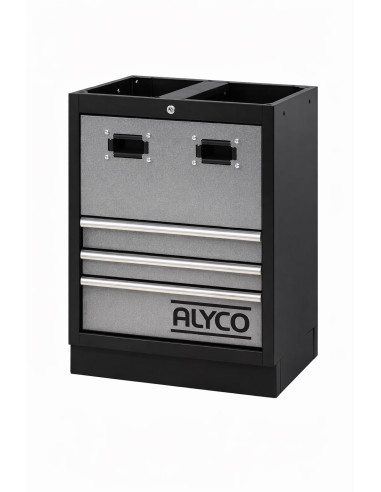 Armario Base 3 Cajones Orificio Cables Alyco 192869