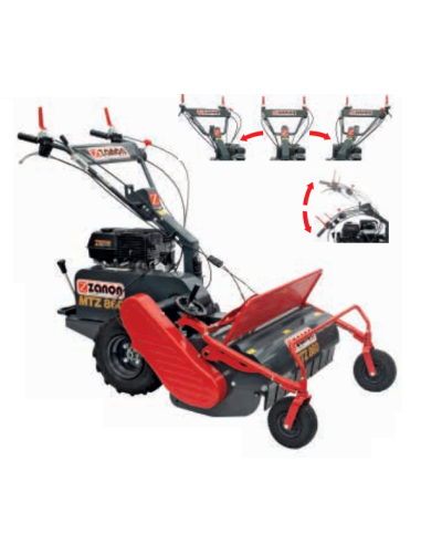 Compra segadora desbrozadora de martillos Zanon 420cc
