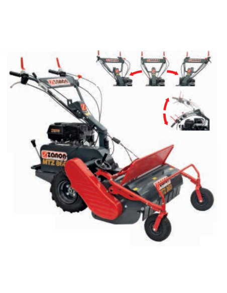 Compra segadora desbrozadora de martillos Zanon 420cc