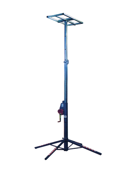 Elevador Telescópico Manual 3600 mm 130 kg Aire Acondicionado C711